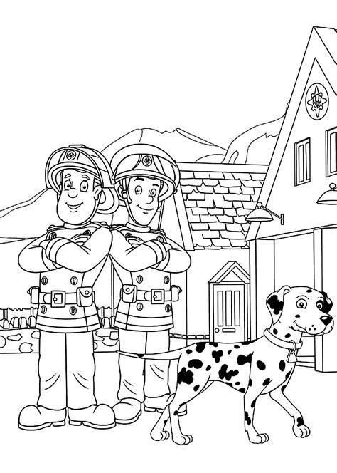 Fireman Sam Coloring Pages - Best Coloring Pages For Kids