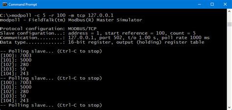 Free Modbus Master Simulator and Test Tool