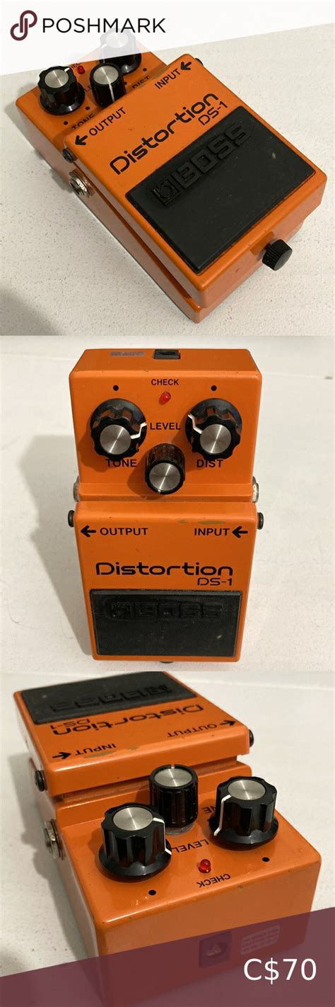 Boss distortion pedal DS-1 ( very clean) guitar effects pedal Boss ...