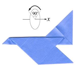 How to make an easy origami jet plane: page 8