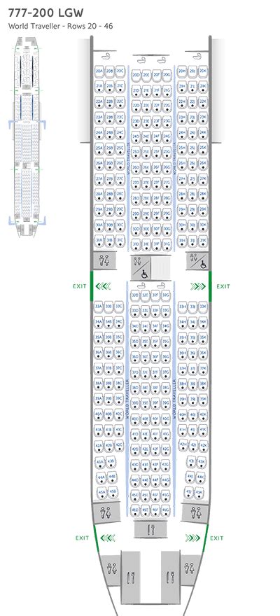 Boeing 777 200 Seat Map British Airways | Bruin Blog