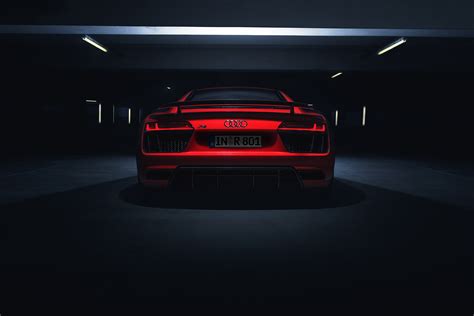 Audi R8 V10 Plus 2018 Rear Look 4k Wallpaper,HD Cars Wallpapers,4k ...