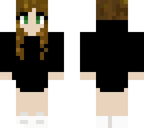 Black Hoodie Girl | Minecraft Skins