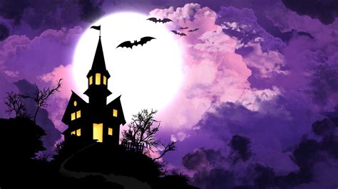 Purple Halloween Wallpapers - Top Free Purple Halloween Backgrounds ...