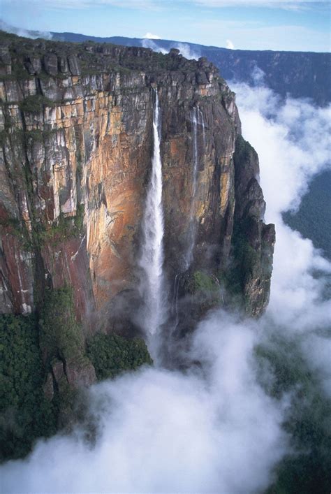 Famous waterfalls, Beautiful waterfalls, Angel falls venezuela