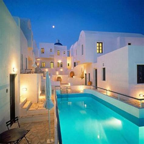 Oia's Sunset Hotel, Santorini, Greece - overview