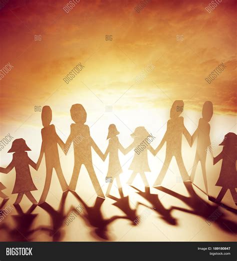 Family Paper Chain Image & Photo (Free Trial) | Bigstock