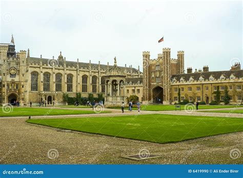 Cambridge University Campus Stock Photo - Image: 6419990