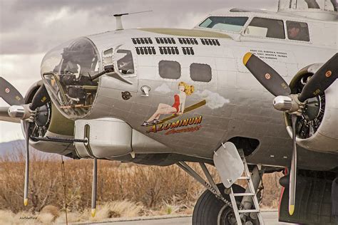 B-17 Nose Art Photograph by Allen Sheffield - Fine Art America