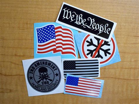 6-pack American USA Hard Hat Stickers Flag Flags Black Ops - Etsy