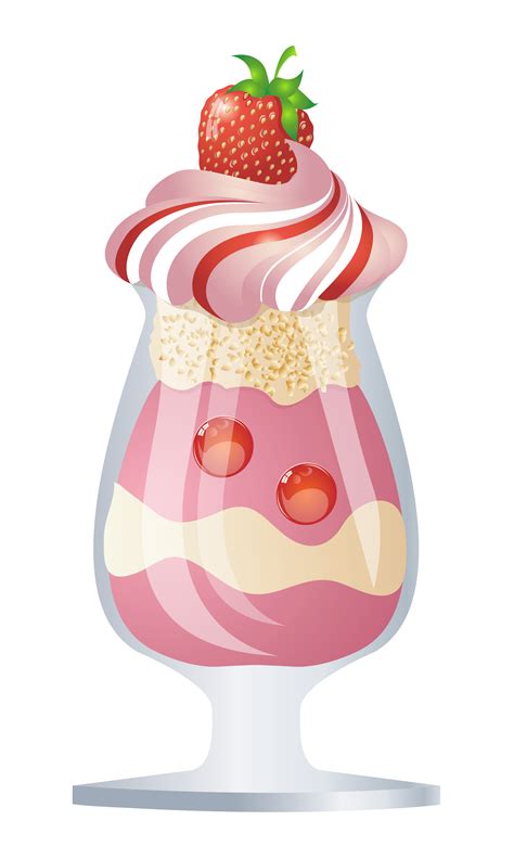 Ice Cream Sundae Transparent Clip Art | Gallery Yopriceville - High ...