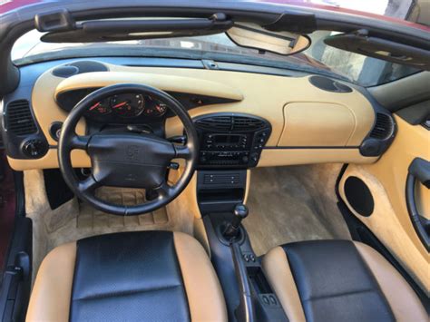 1999 PORSCHE BOXSTER MINT CONDITION 104K MILES 2 TONE LEATHER INTERIOR ...