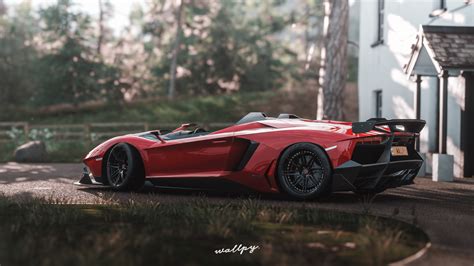 Lamborghini Aventador Sv Forza Horizon 4k, HD Games, 4k Wallpapers ...