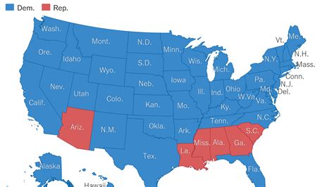 50 Years of Electoral College Maps: How the U.S. Turned Red and Blue ...