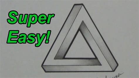 How To Draw Impossible Triangle