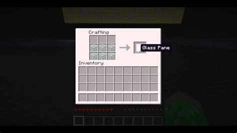 Minecraft Glass Pane [Crafting] [HD] - YouTube