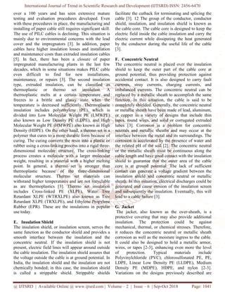 A Review on Distribution Cables and Their Diagnostic Methods | PDF