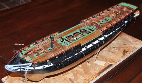 USS Constitution build II - 35 years later - FineScale Modeler ...