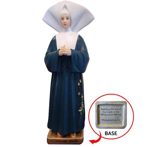 St. Catherine Laboure' Statue - The Miraculous Medal Shrine Gift Shop