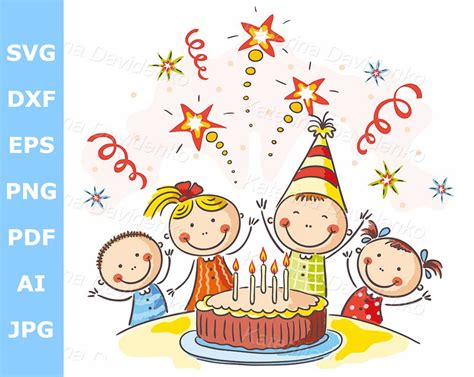 Birthday Party Clip Art