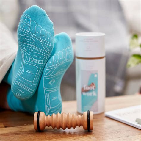 Trouva: Foot Work Reflexology Socks & Foot Massage Tool Set