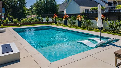 Modern Rectangle Pool in Historic Heathwood – The Clearwater Pool Company