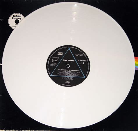 Rare White Vinyl Edition of Pink Floyd’s Dark Side of the Moon Vinyl ...