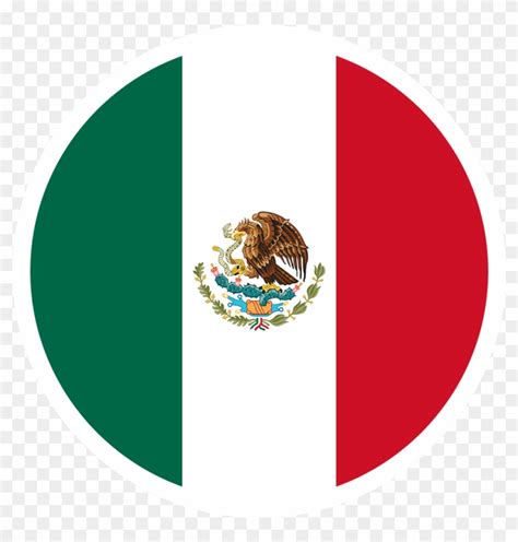 Mexico National Football Team Logo - Mexico Flag Icon, HD Png Download ...