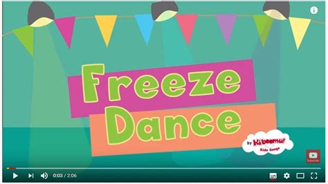 'FREEZE DANCE MUSIC THAT STOPS SONG LYRICS' | Freeze dance, Preschool ...