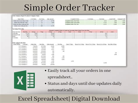 Shipment Tracking Excel Template