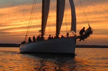 Newport Private sunset cruise, Sunset Sailing on Schooner or Sloop