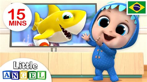 Dançando com o Bebê Tubarão! (Baby Shark) | Canal do Joãozinho - Little ...