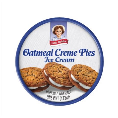 Little Debbie® Oatmeal Creme Pie Ice Cream, 1 Pint - Kroger