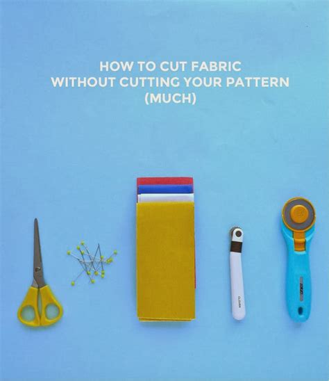 Tilly and the Buttons: How to Cut Fabric Without Cutting Your Pattern ...