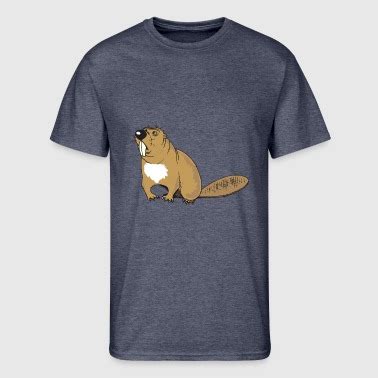 Shop Beaver Funny T-Shirts online | Spreadshirt