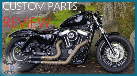 Harley Sportster 48 Custom Build Parts Review (Challenging Ride!) - YouTube