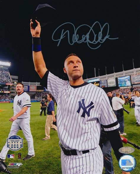 Derek Jeter Signed Yankees 8x10 Photo (Steiner COA) | Pristine Auction