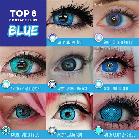 Top 8 blue colored contacts | Colored contacts, Blue contacts, Contact ...