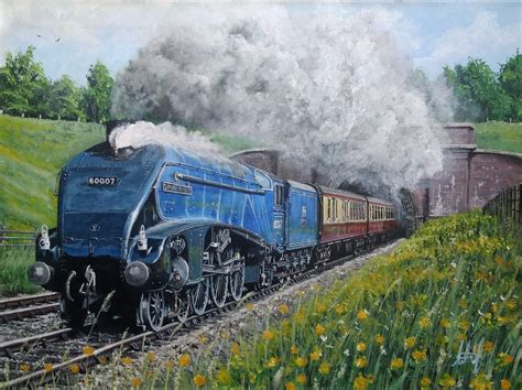 Sir Nigel Gresley, a Glorious sight . LNER A4 Pacific , Number 60007