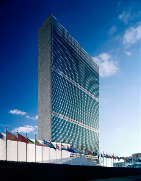 United Nations Headquarters Facades