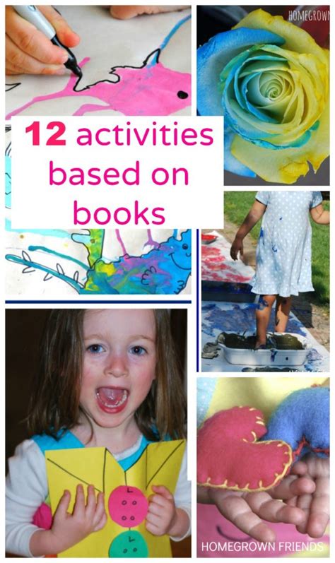 12 Activities Based on Children's Books - Homegrown Friends