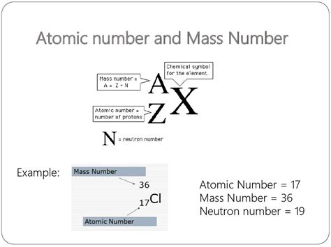 What Is The Atomic Mass Number