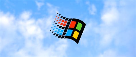 Windows 95 Clouds Wallpaper