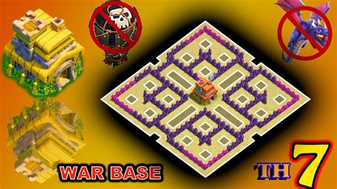 Clash of Clans(CoC) | Best Town Hall 7 War Base With COPY LINK+Replays ...