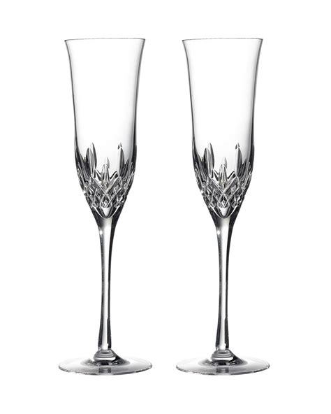 Waterford Crystal Lismore Essence Champagne Flutes, Set of 2 | Neiman ...