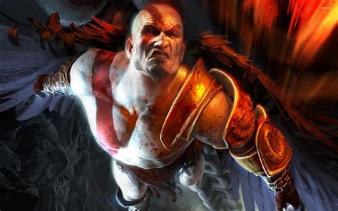 Flying Kratos in God of War wallpaper - Game wallpapers - #54495