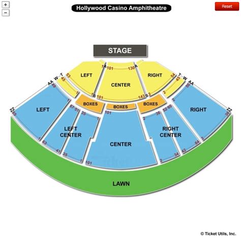 Hollywood Casino Event Center Seating Map - slotnode