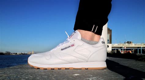 Reebok Classic Leather white/gum : r/Sneakers