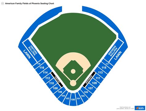 American Family Fields of Phoenix Seating Chart - RateYourSeats.com