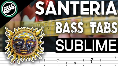 Sublime - Santeria | Bass Cover With Tabs in the Video - YouTube